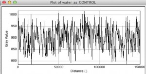 water as control