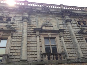 Duchal Estate on the ruins of Nottingham Castle.