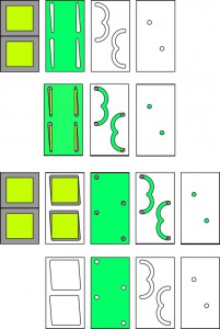 Gaskets and PDMS caps for basal and apical fluidics