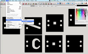 Changed Color to Black and Centered Image. Cmd+1 on a Mac will get you to this view.