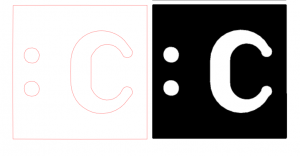 Circles are tough, but larger objects are not so bad. You could also redraw your own circles on top if they are not to your satisfaction.
