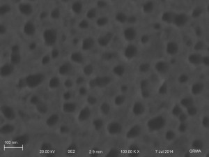 50 nm Freestanding MgF2 700 C anneal, 120s etch, Wafer 1132