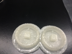 Actual printed mold