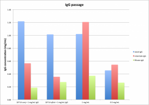 Forward only IgG
