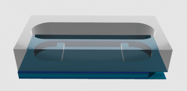 hToC Bottom Channel + Reservoir render